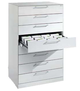 Karteischrank A6 Premium für Praxis