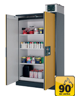 Gefahrstoffschrank für entzündbare Gefahrstoffe - Feuerschutz 90 Min.