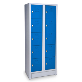 Viola Fächerschrank 5 Türen übereinander